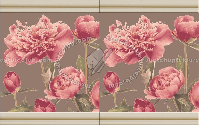 Textures - ARCHITECTURE - TILES INTERIOR - Ornate tiles - Country style - Country style tiles texture seamless 17305 (seamless)