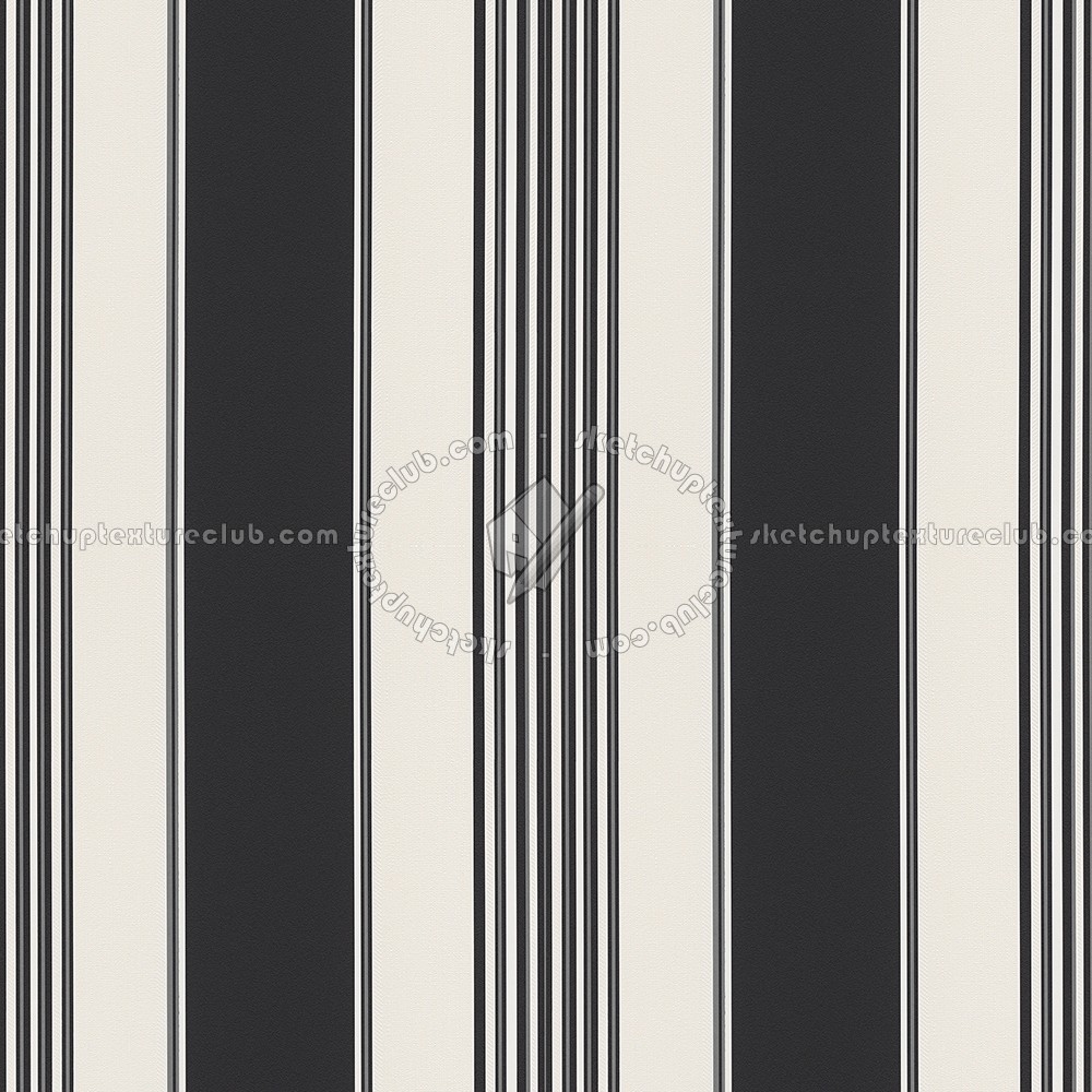 Textures - MATERIALS - WALLPAPER - Striped - Gray - Black - Ivory black striped wallpaper texture seamless 11709 (seamless)
