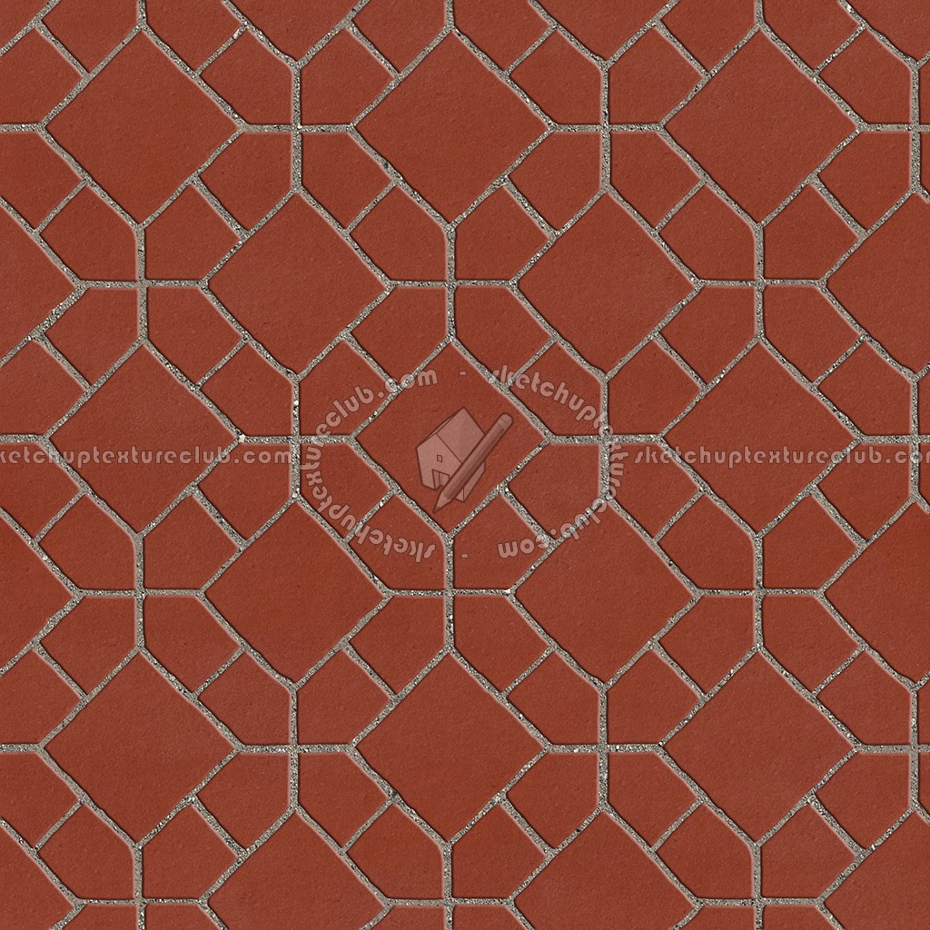 Textures   -   ARCHITECTURE   -   PAVING OUTDOOR   -   Terracotta   -   Blocks mixed  - Paving cotto mixed size texture seamless 06611 (seamless)