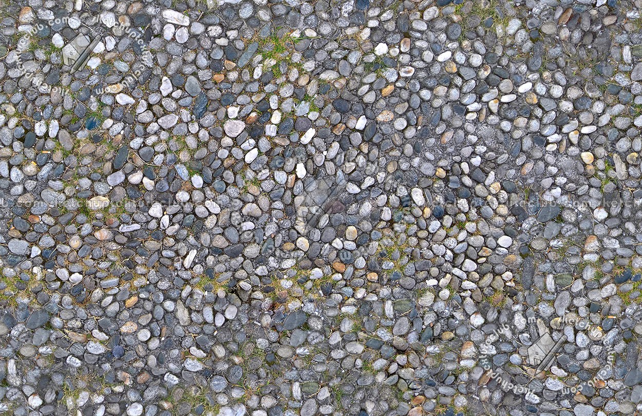 Textures   -   ARCHITECTURE   -   ROADS   -   Paving streets   -   Rounded cobble  - Rounded cobblestone texture seamless 17679 (seamless)