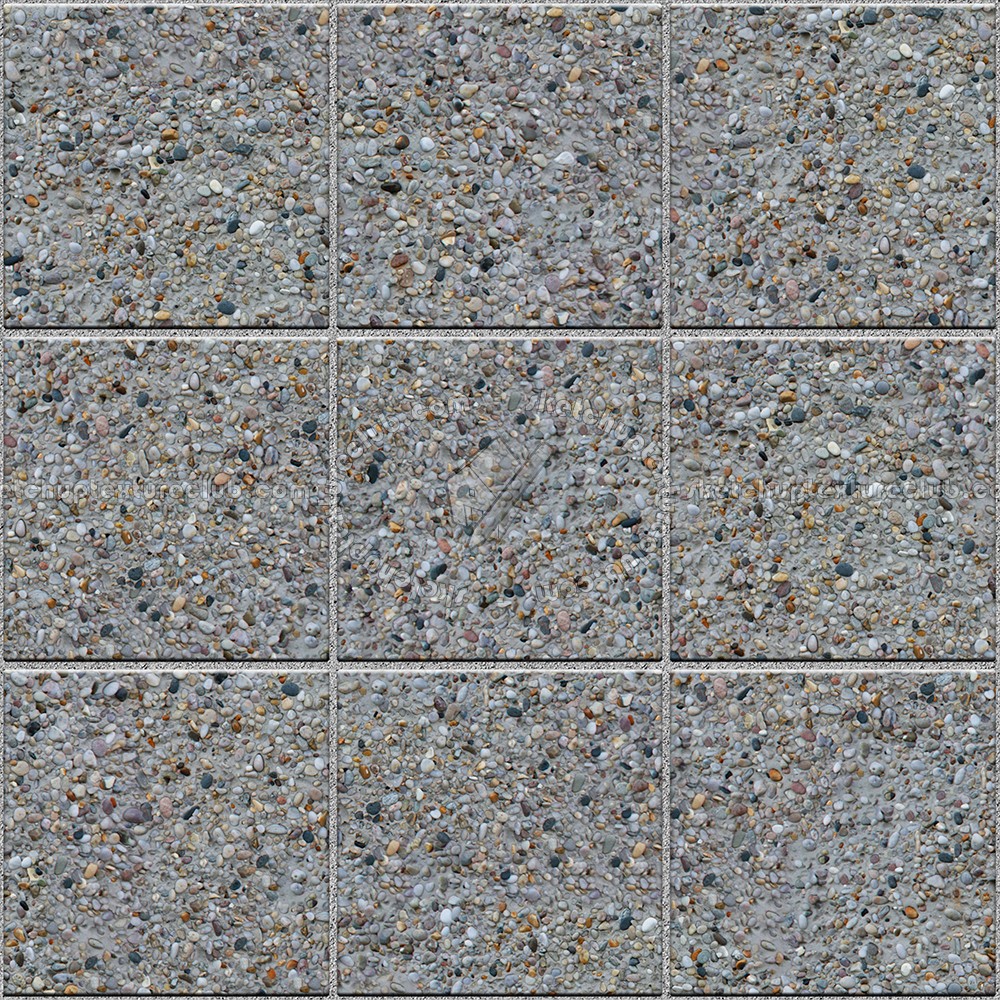 Textures - ARCHITECTURE - PAVING OUTDOOR - Washed gravel - Washed gravel paving outdoor texture seamless 17893 (seamless)
