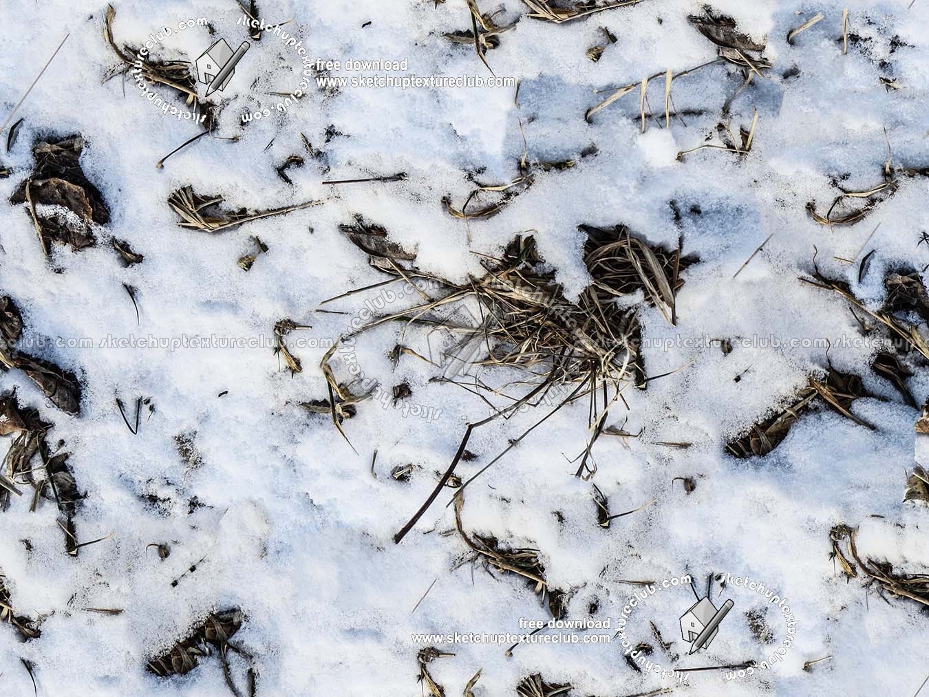 Textures   -   NATURE ELEMENTS   -   SNOW  - Field with snow texture seamless 20212 (seamless)