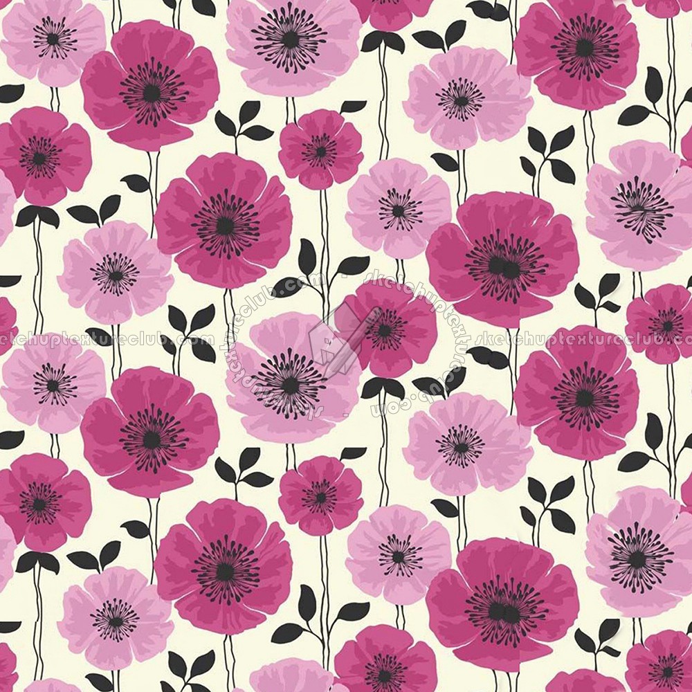 Textures   -   MATERIALS   -   WALLPAPER   -   Floral  - Floral wallpaper texture seamless 11026 (seamless)