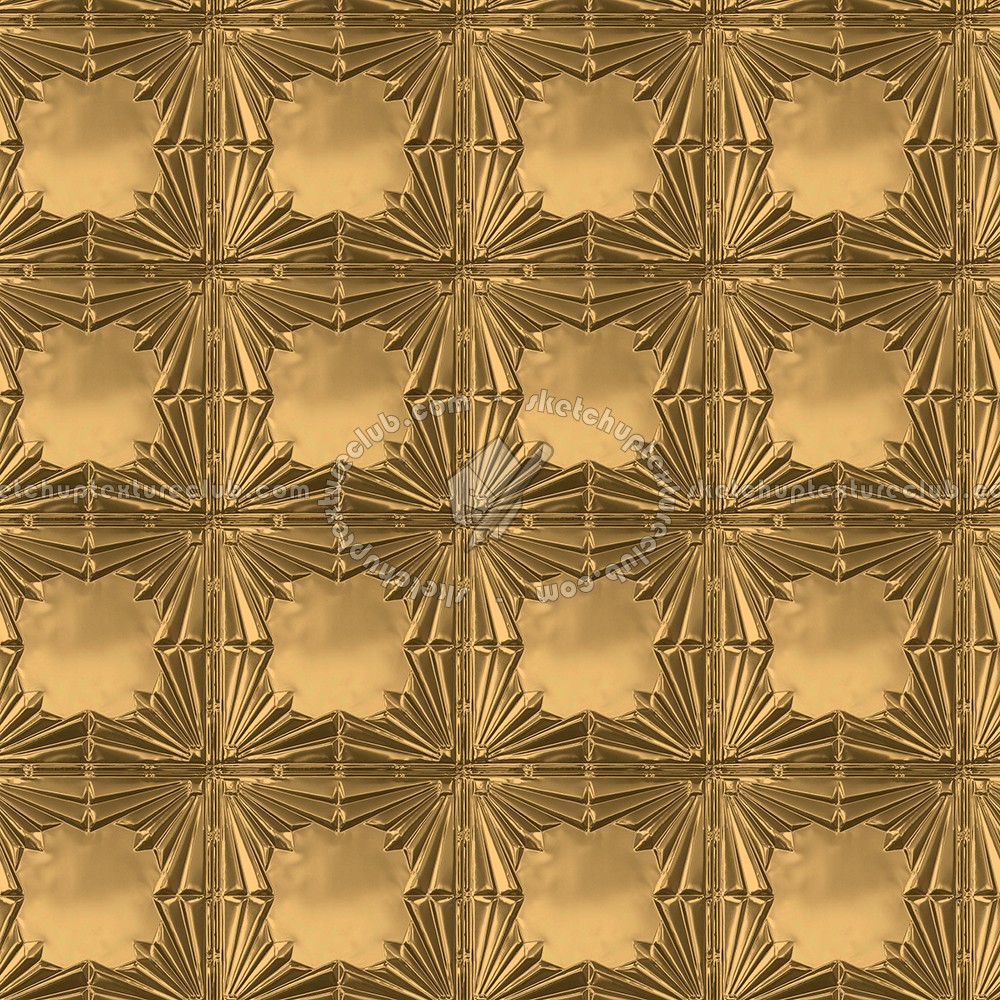 Textures   -   MATERIALS   -   METALS   -   Panels  - Gold metal panel texture seamless 10436 (seamless)