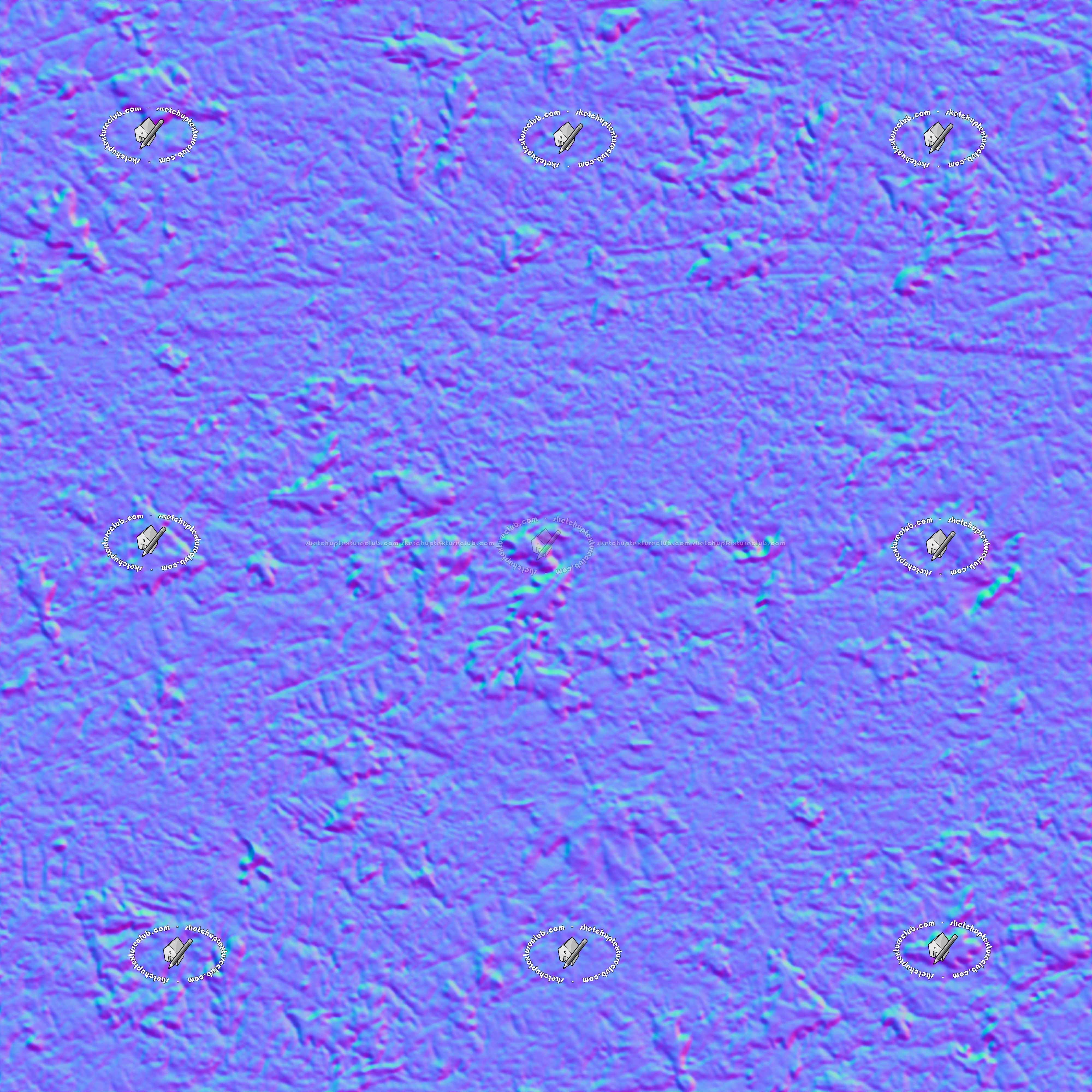 Textures   -   NATURE ELEMENTS   -   SOIL   -   Mud  - Mud with leaves texture seamless 21310 - Normal