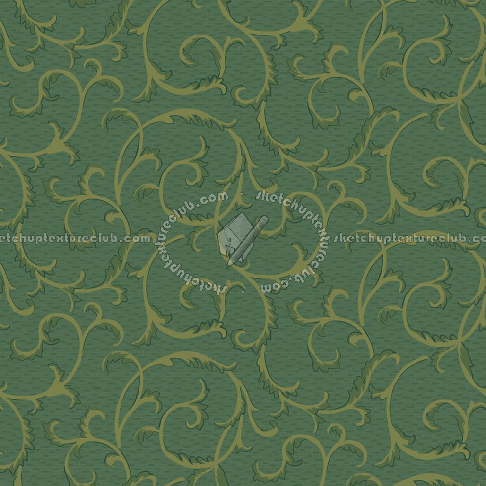 Textures   -   MATERIALS   -   WALLPAPER   -   various patterns  - Ornate wallpaper texture seamless 12166 (seamless)