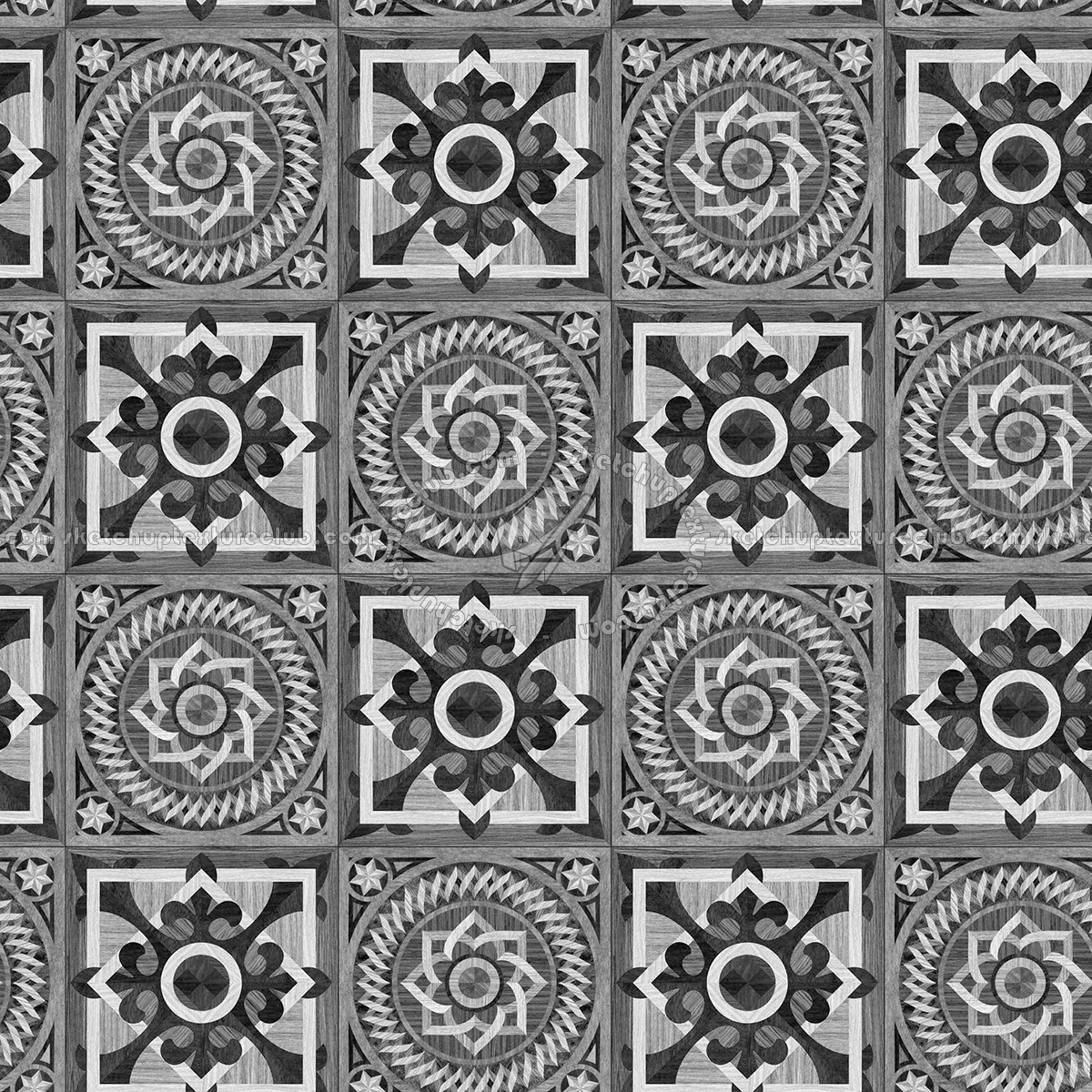 Textures   -   ARCHITECTURE   -   WOOD FLOORS   -   Geometric pattern  - Parquet geometric pattern texture seamless 04767 (seamless)