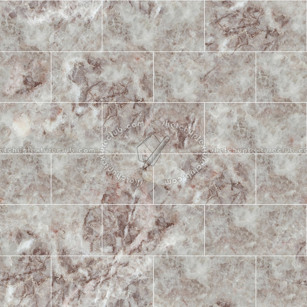 Textures   -   ARCHITECTURE   -   TILES INTERIOR   -   Marble tiles   -   Brown  - Peach blossom carnian marble tile texture seamless 14224 (seamless)