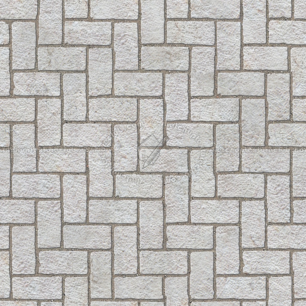 Textures - ARCHITECTURE - PAVING OUTDOOR - Pavers stone - Herringbone - Stone paving outdoor herringbone texture seamless 06553 (seamless)