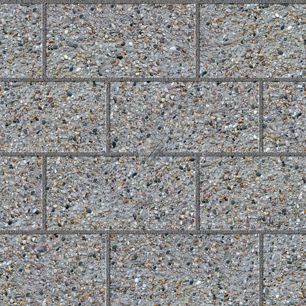 Textures   -   ARCHITECTURE   -   PAVING OUTDOOR   -   Washed gravel  - Washed gravel paving outdoor texture seamless 17894 (seamless)