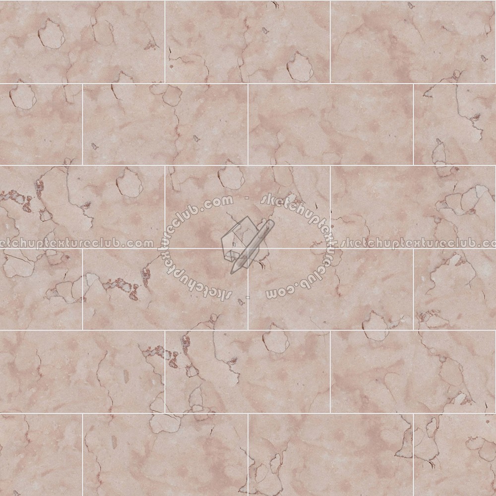 Textures   -   ARCHITECTURE   -   TILES INTERIOR   -   Marble tiles   -   Pink  - Flavia pink floor marble tile texture seamless 14546 (seamless)