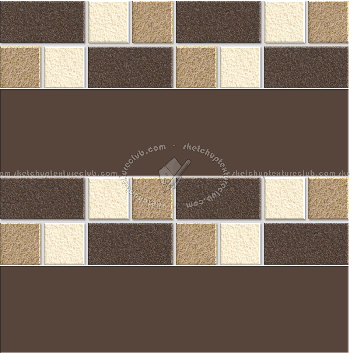 Textures   -   ARCHITECTURE   -   TILES INTERIOR   -   Mosaico   -   Mixed format  - Mosaico mixed size tiles texture seamless 15581 (seamless)