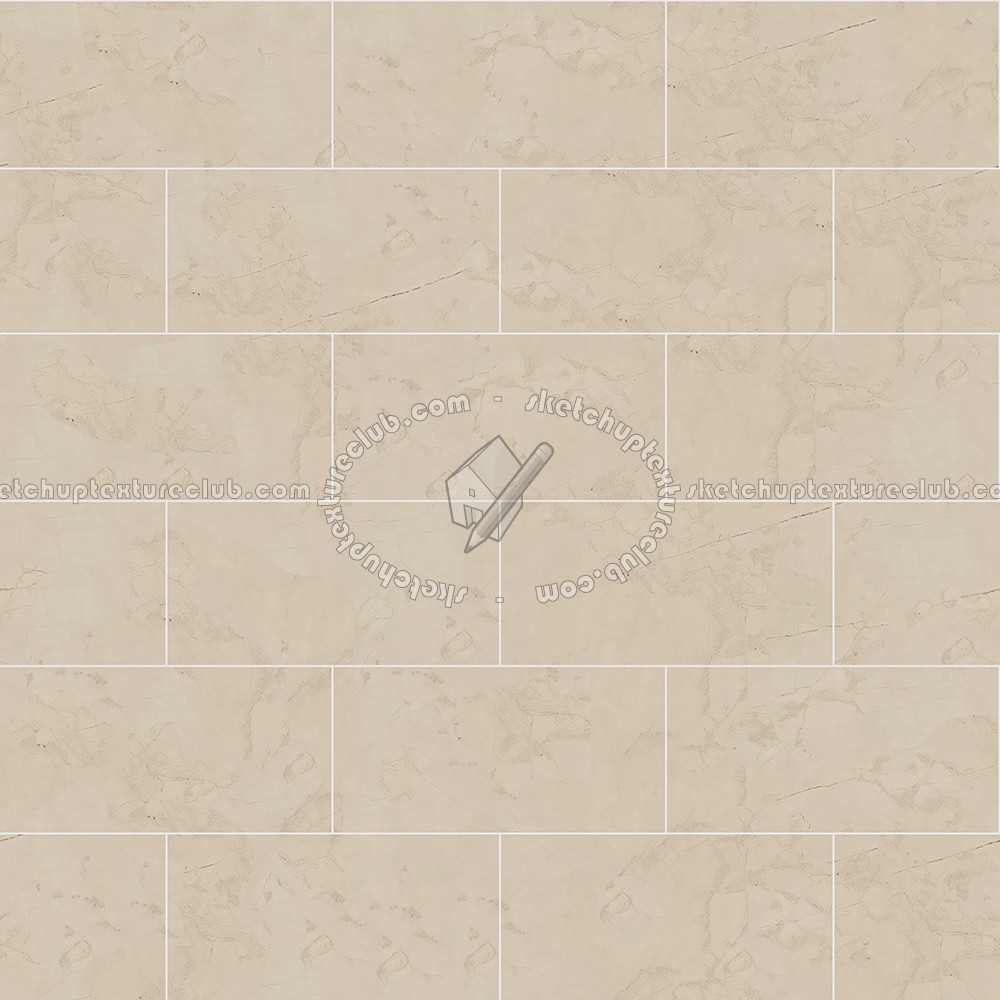 Textures - ARCHITECTURE - TILES INTERIOR - Marble tiles - Cream - Orsera marble tile texture seamless 14296 (seamless)