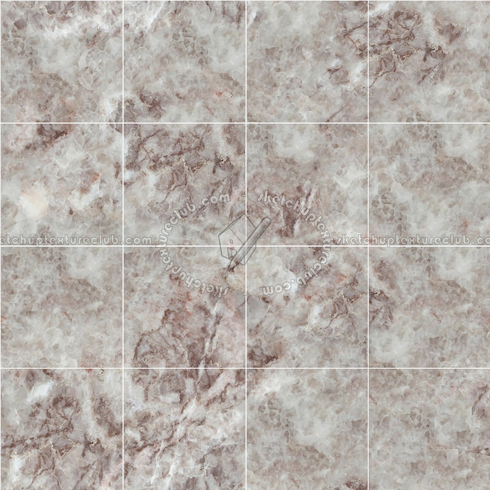 Textures   -   ARCHITECTURE   -   TILES INTERIOR   -   Marble tiles   -   Brown  - Peach blossom carnian marble tile texture seamless 14225 (seamless)