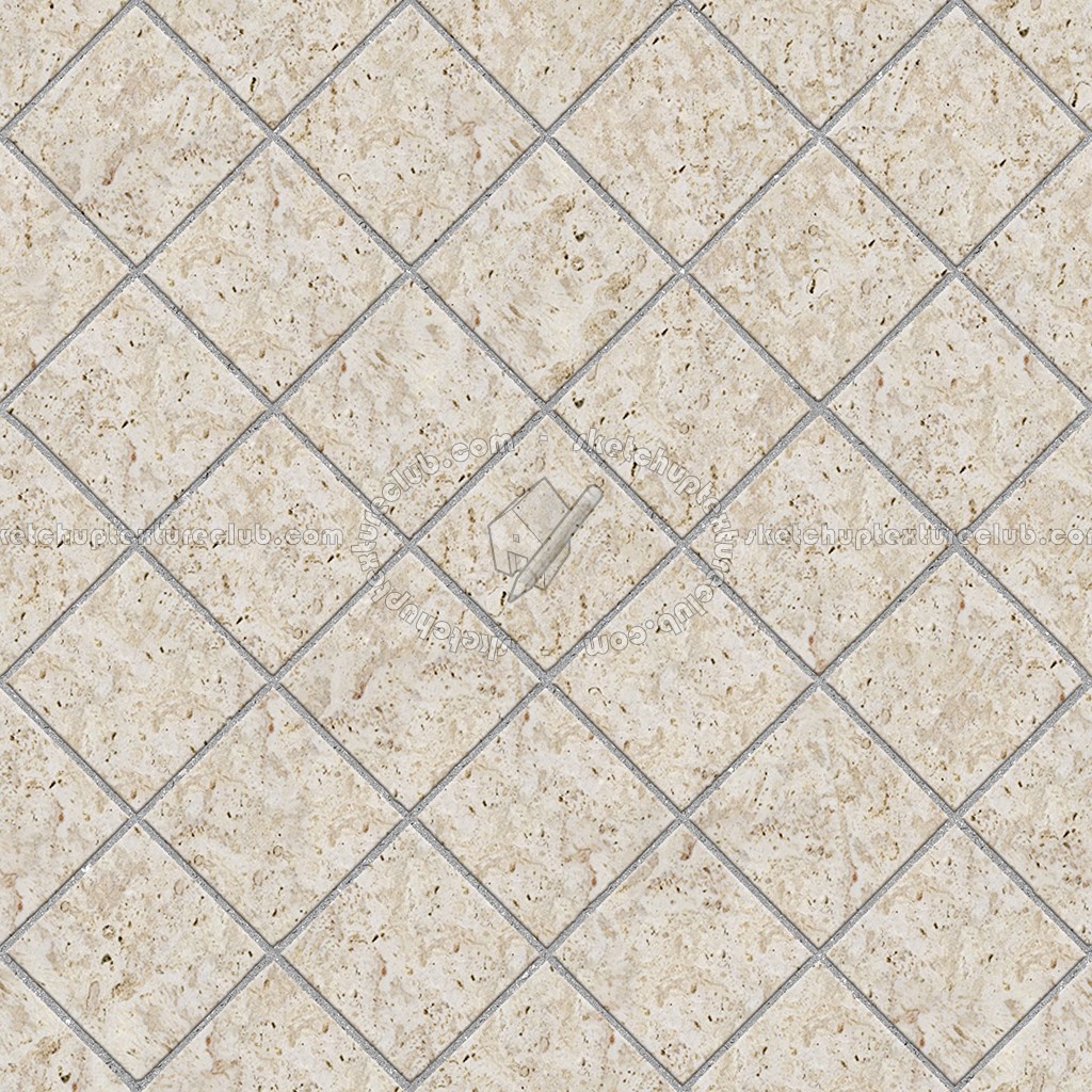 Textures - ARCHITECTURE - PAVING OUTDOOR - Marble - Roman travertine paving outdoor texture seamless 17817 (seamless)