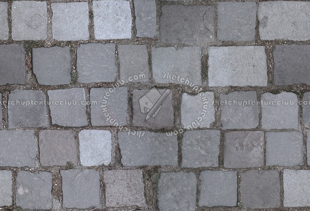 Textures - ARCHITECTURE - ROADS - Paving streets - Cobblestone - Street paving cobblestone texture seamless 07380 (seamless)