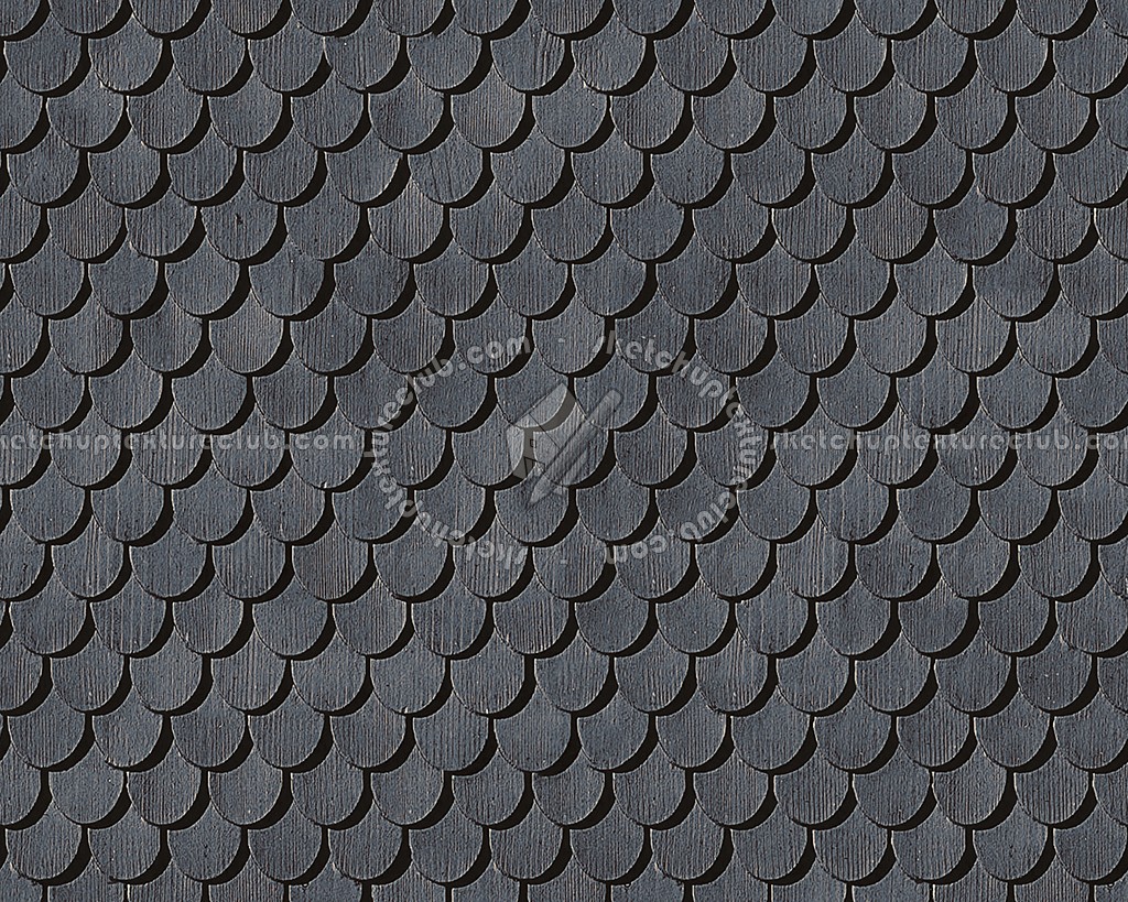 Textures   -   ARCHITECTURE   -   ROOFINGS   -   Shingles wood  - Wood shingle roof texture seamless 03825 (seamless)