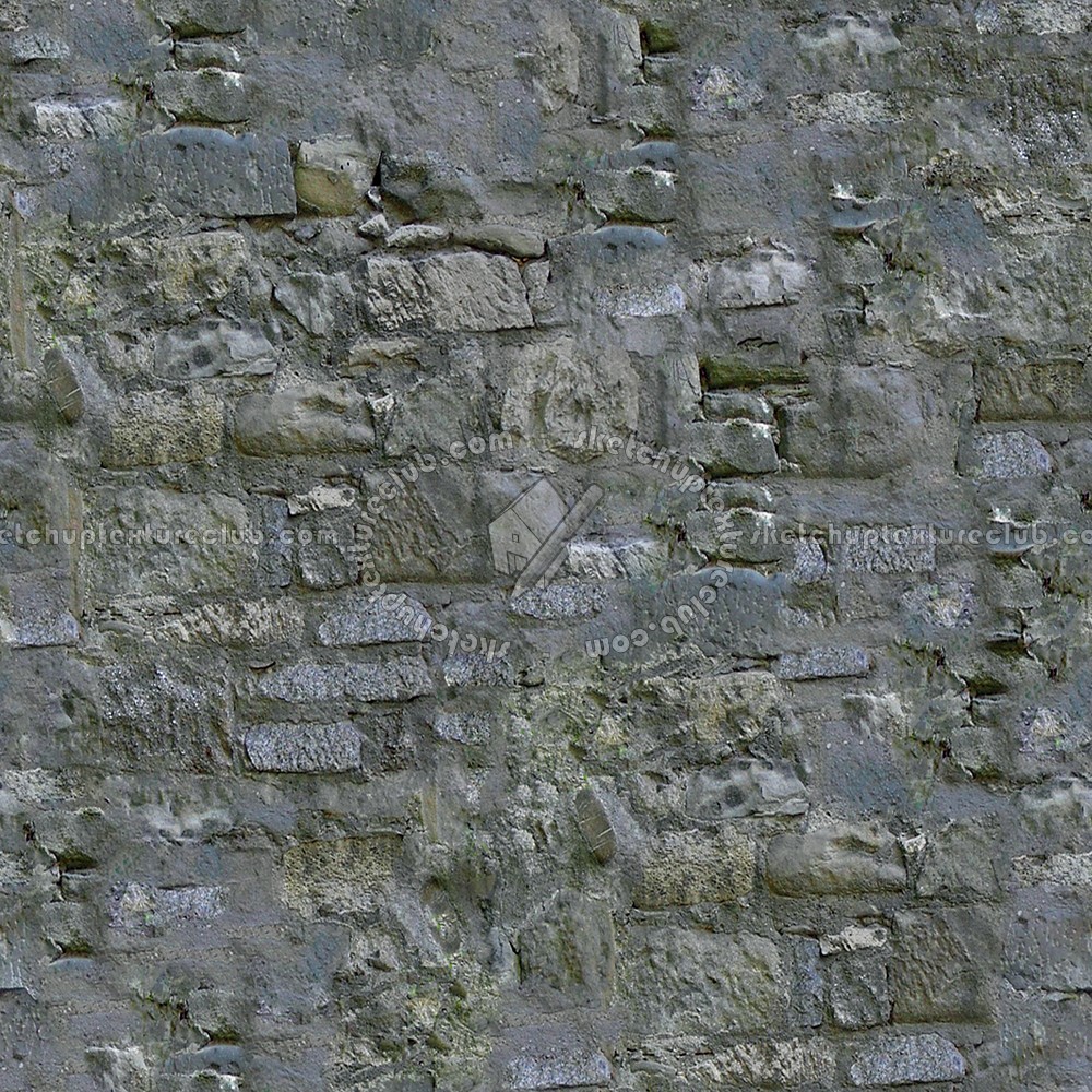 Textures   -   ARCHITECTURE   -   STONES WALLS   -   Damaged walls  - Damaged wall stone texture seamless 08283 (seamless)