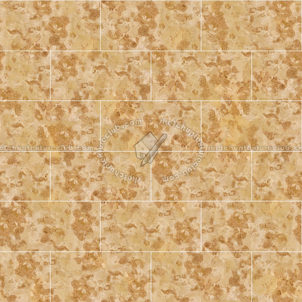 Textures   -   ARCHITECTURE   -   TILES INTERIOR   -   Marble tiles   -   Yellow  - Istria yellow marble floor tile texture seamless 14942 (seamless)