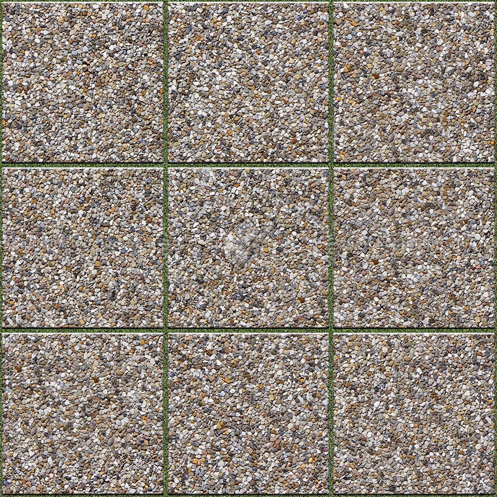 Textures   -   ARCHITECTURE   -   PAVING OUTDOOR   -   Washed gravel  - Washed gravel paving outdoor texture seamless 17897 (seamless)