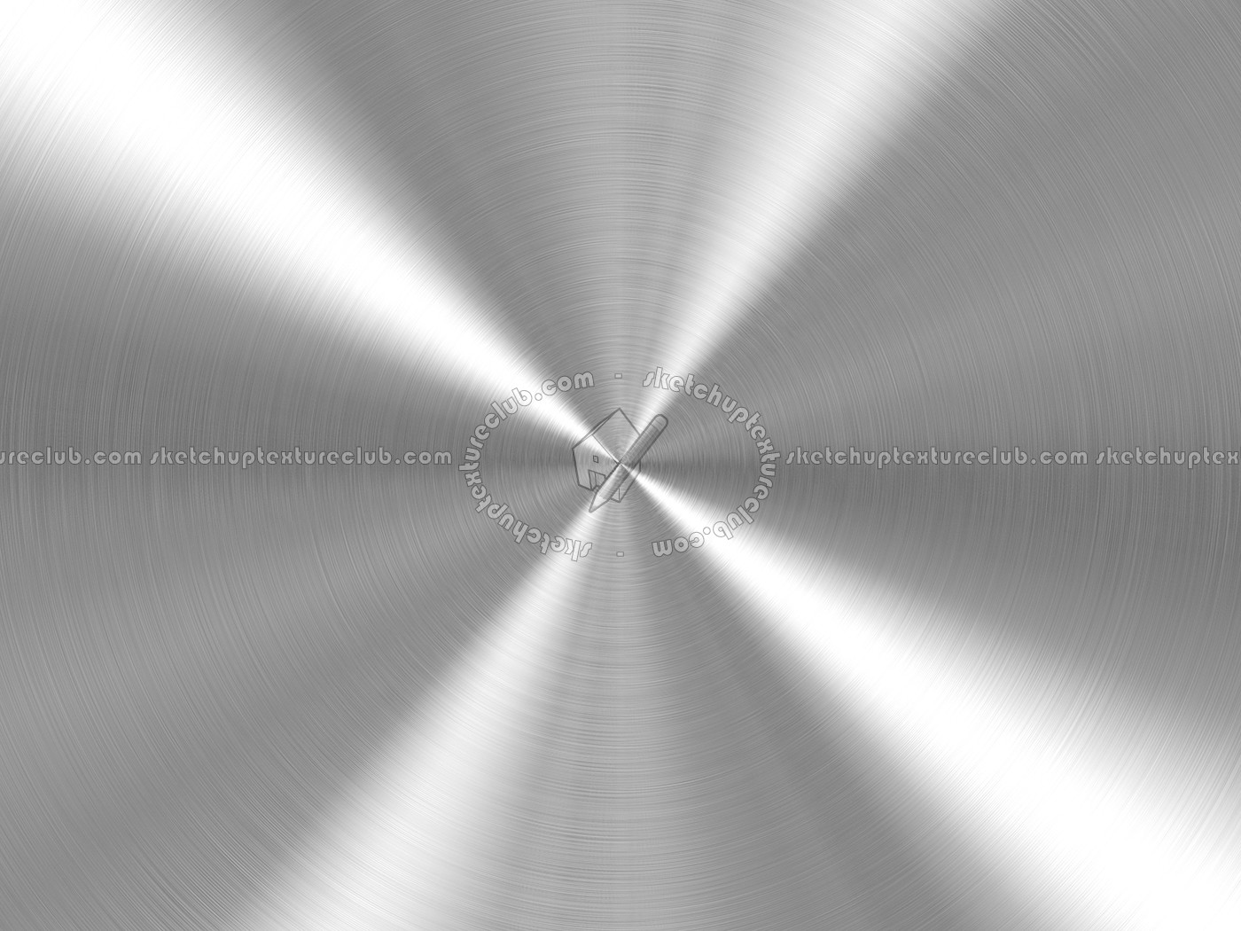 Textures - MATERIALS - METALS - Brushed metals - Aluminium radial brushed metal texture 09853