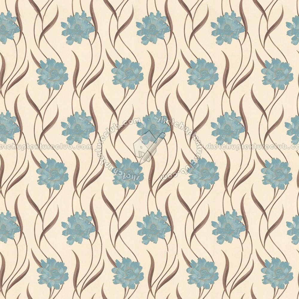 Textures   -   MATERIALS   -   WALLPAPER   -   Floral  - Floral wallpaper texture seamless 11030 (seamless)