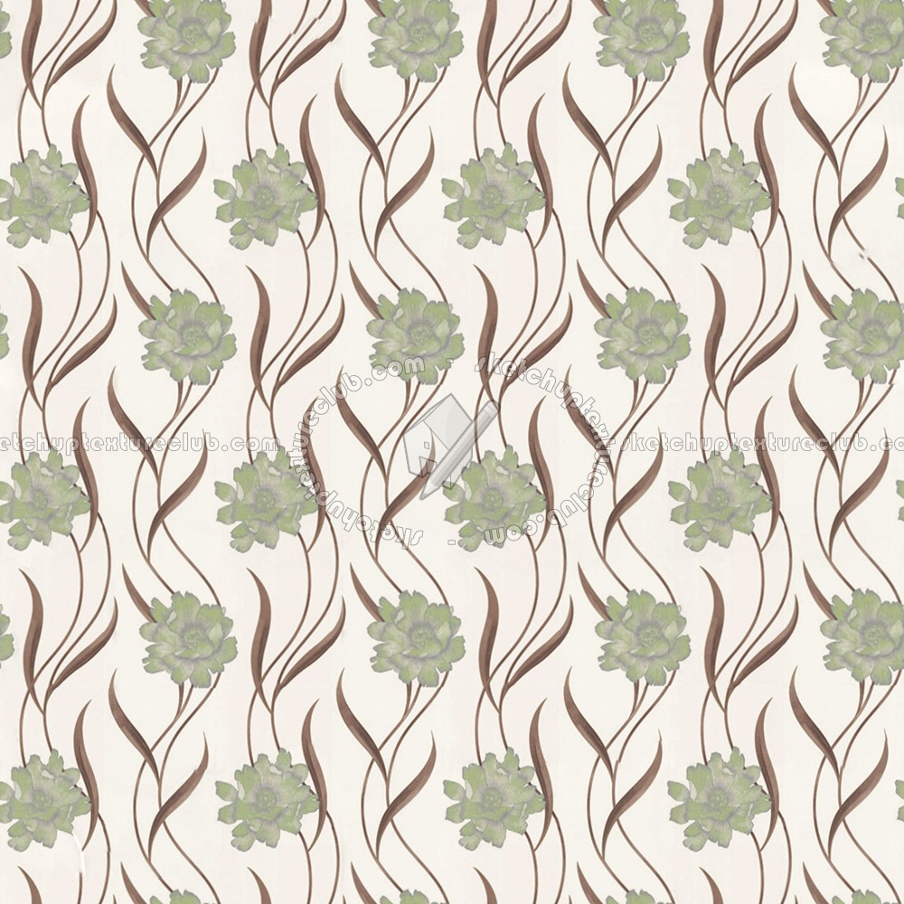 Textures   -   MATERIALS   -   WALLPAPER   -   Floral  - Floral wallpaper texture seamless 11031 (seamless)