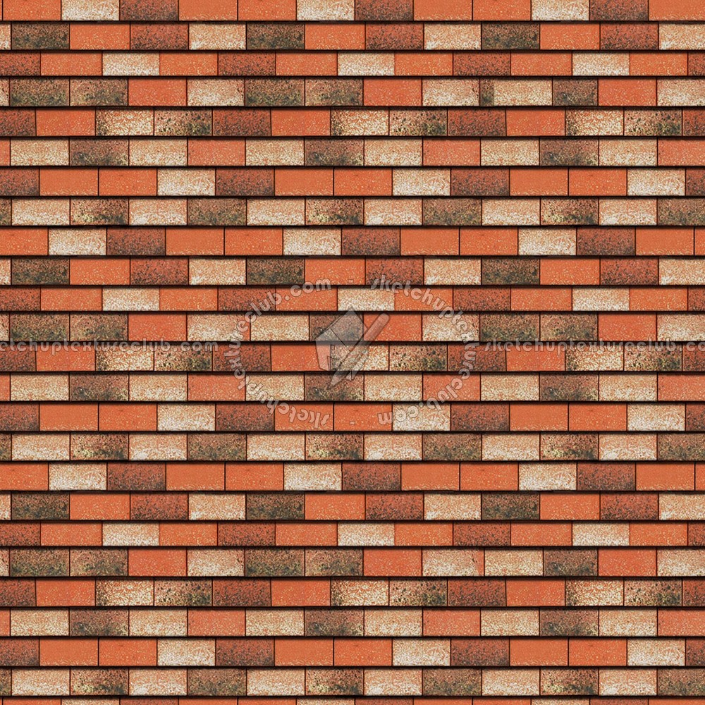 Textures   -   ARCHITECTURE   -   ROOFINGS   -   Flat roofs  - France Tuile plate clay roof tiles texture seamless 03569 (seamless)