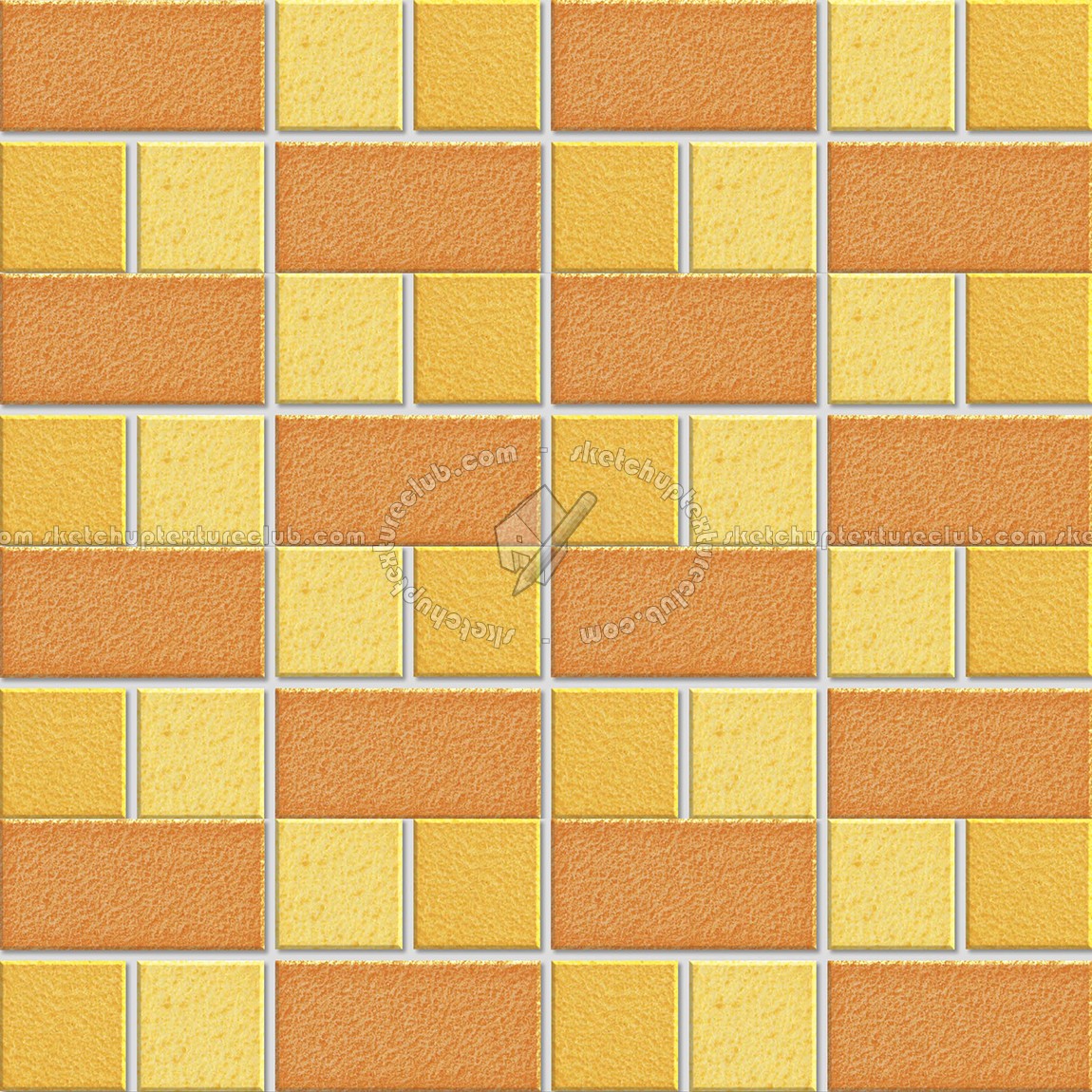 Textures   -   ARCHITECTURE   -   TILES INTERIOR   -   Mosaico   -   Mixed format  - Mosaico mixed size tiles texture seamless 15586 (seamless)
