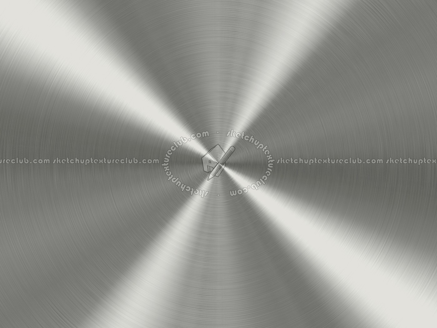 Textures   -   MATERIALS   -   METALS   -   Brushed metals  - Silver radial brushed metal texture 09855