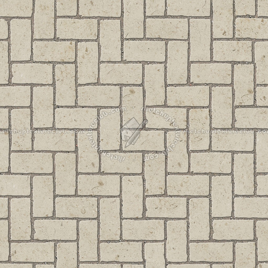 Textures   -   ARCHITECTURE   -   PAVING OUTDOOR   -   Pavers stone   -   Herringbone  - Stone paving outdoor herringbone texture seamless 06559 (seamless)