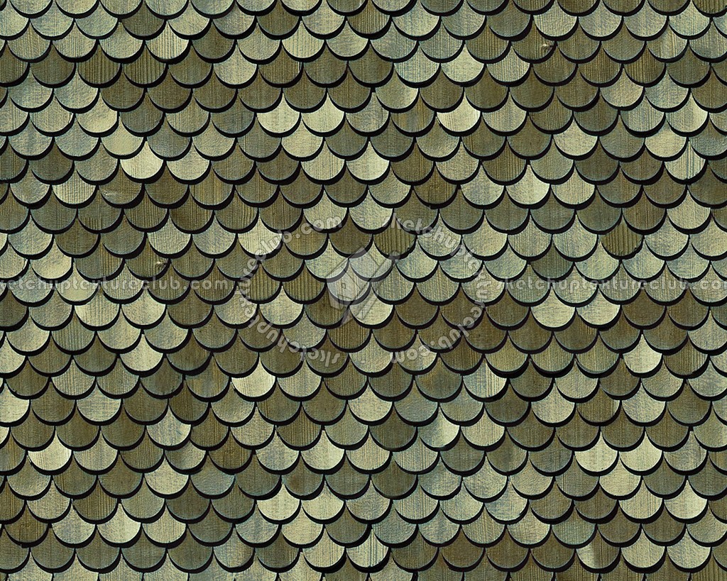 Textures   -   ARCHITECTURE   -   ROOFINGS   -   Shingles wood  - Wood shingle roof texture seamless 03829 (seamless)