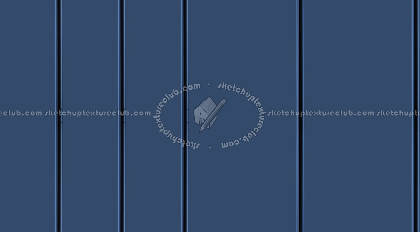 Textures   -   MATERIALS   -   METALS   -   Facades claddings  - Blue metal facade cladding texture seamless 10151 (seamless)