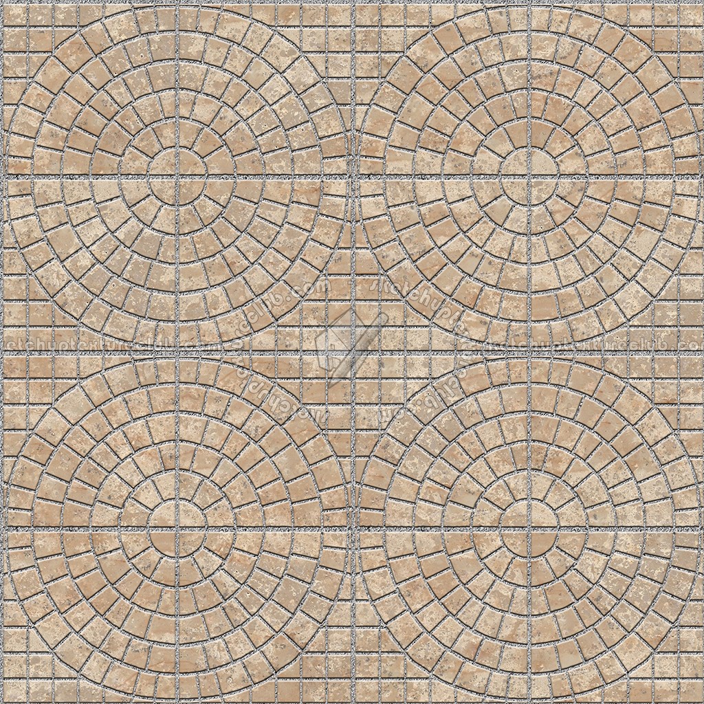 Textures - ARCHITECTURE - PAVING OUTDOOR - Pavers stone - Cobblestone - Cobblestone paving texture seamless 06458 (seamless)