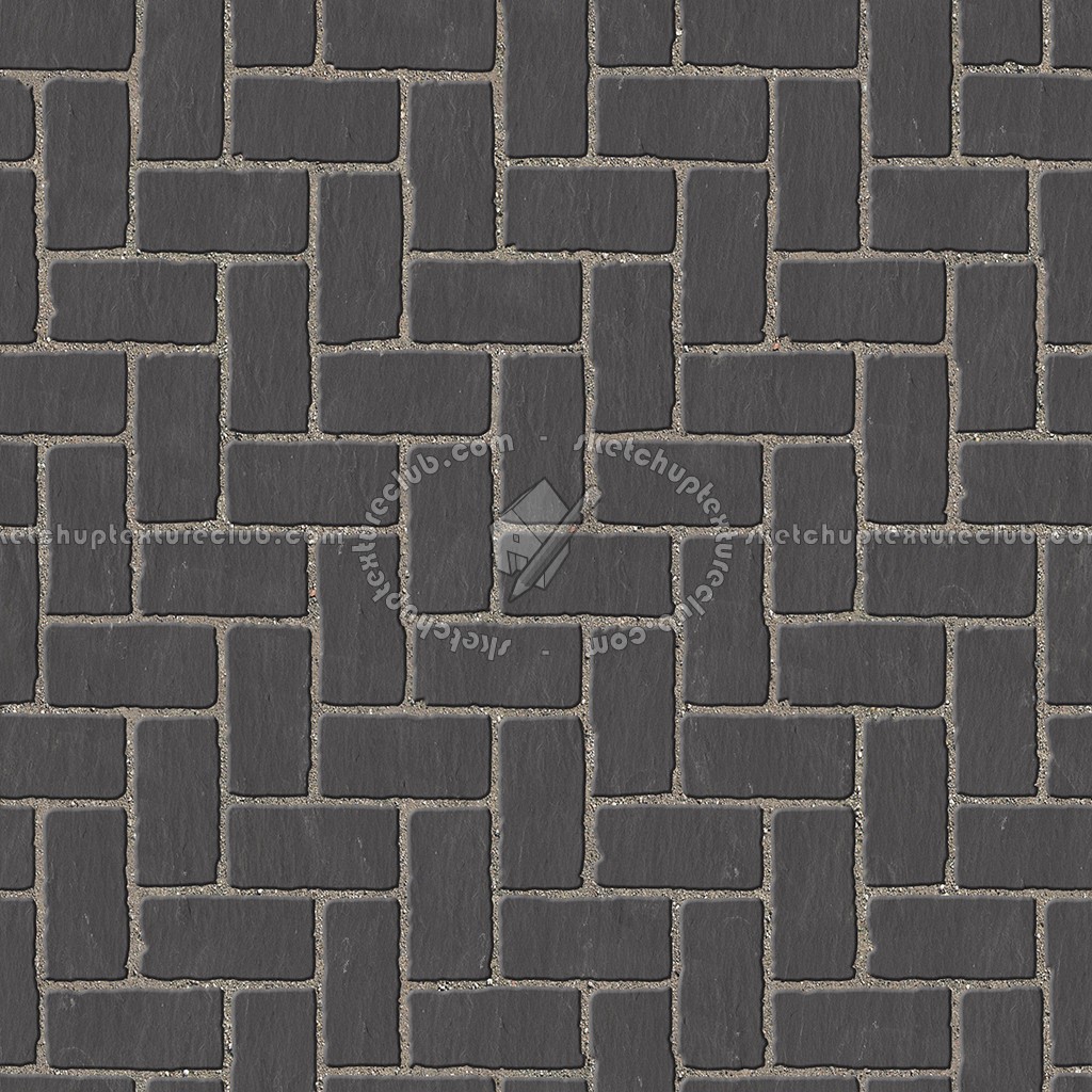 Textures - ARCHITECTURE - PAVING OUTDOOR - Pavers stone - Herringbone - Stone paving outdoor herringbone texture seamless 06560 (seamless)