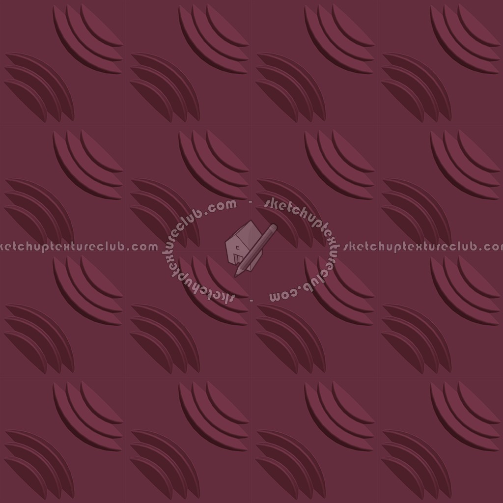 Textures - ARCHITECTURE - DECORATIVE PANELS - 3D Wall panels - Mixed colors - Interior 3D wall panel texture seamless 02770 (seamless)