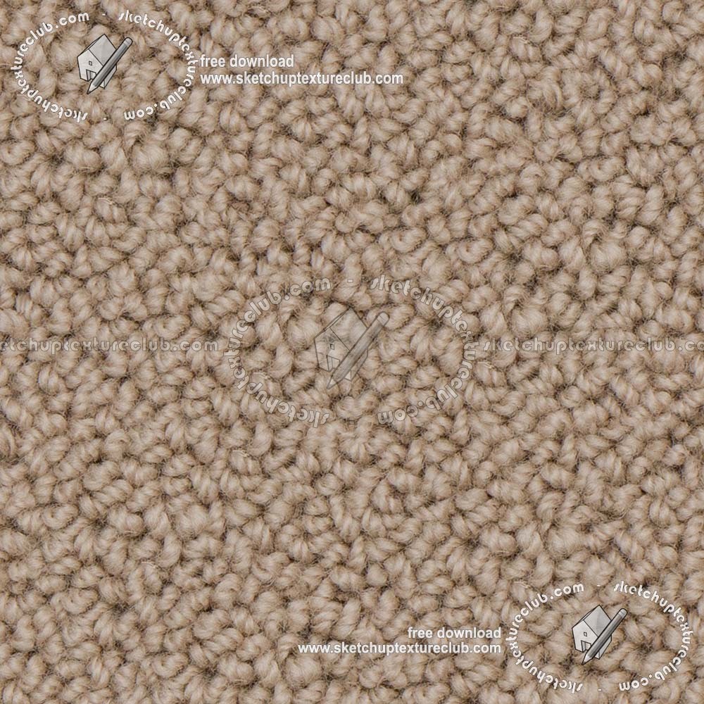 Textures - MATERIALS - CARPETING - Brown tones - Light brown carpeting texture seamless 19477 (seamless)