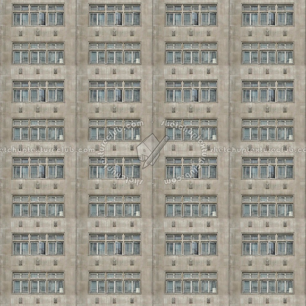 Textures - ARCHITECTURE - BUILDINGS - Residential buildings - Texture residential building seamless 00803 (seamless)
