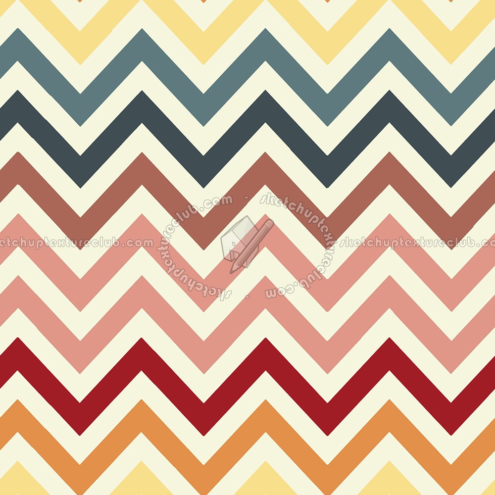 Textures   -   MATERIALS   -   WALLPAPER   -   Striped   -   Multicolours  - Vintage zig zag striped wallpaper texture seamless 11872 (seamless)