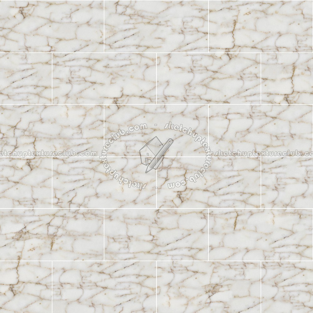 Textures   -   ARCHITECTURE   -   TILES INTERIOR   -   Marble tiles   -   White  - Calacatta gold white marble floor tile texture seamless 14856 (seamless)
