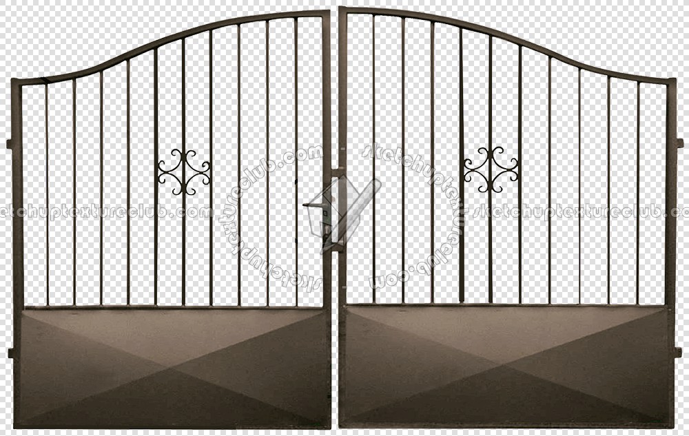Textures - ARCHITECTURE - BUILDINGS - Gates - Cut out bronze entrance gate texture 18620