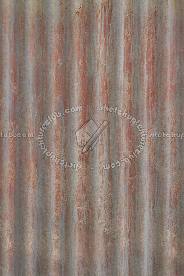 Textures   -   ARCHITECTURE   -   ROOFINGS   -   Metal roofs  - Dirty metal rufing texture horizontal seamless 03644 (seamless)