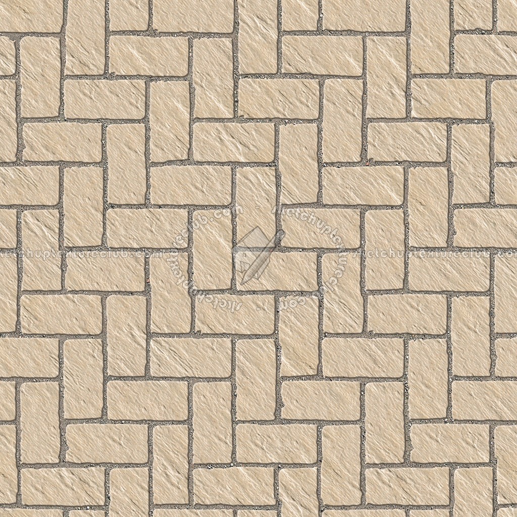 Textures   -   ARCHITECTURE   -   PAVING OUTDOOR   -   Pavers stone   -   Herringbone  - Stone paving outdoor herringbone texture seamless 06562 (seamless)