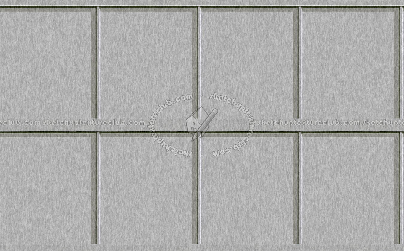 Textures   -   MATERIALS   -   METALS   -   Facades claddings  - Aluminium metal facade cladding texture seamless 10154 (seamless)