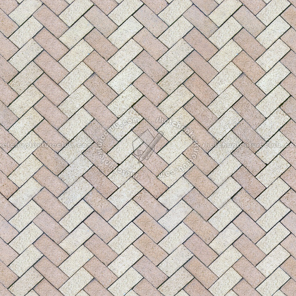 Textures   -   ARCHITECTURE   -   PAVING OUTDOOR   -   Terracotta   -   Herringbone  - Cotto paving herringbone outdoor texture seamless 16101 (seamless)