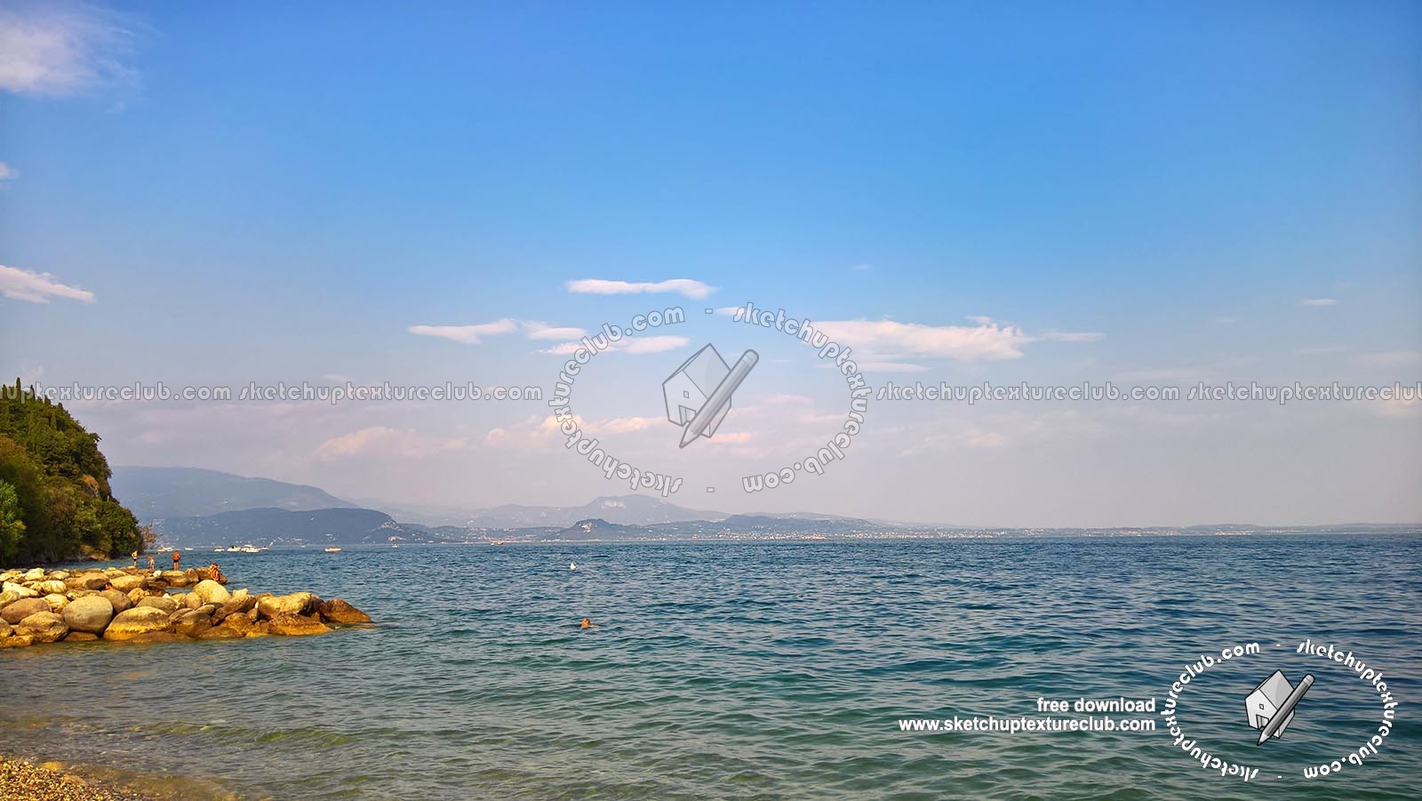 Textures   -   BACKGROUNDS &amp; LANDSCAPES   -   NATURE   -   Lakes  - Italy garda lake landascape 18323