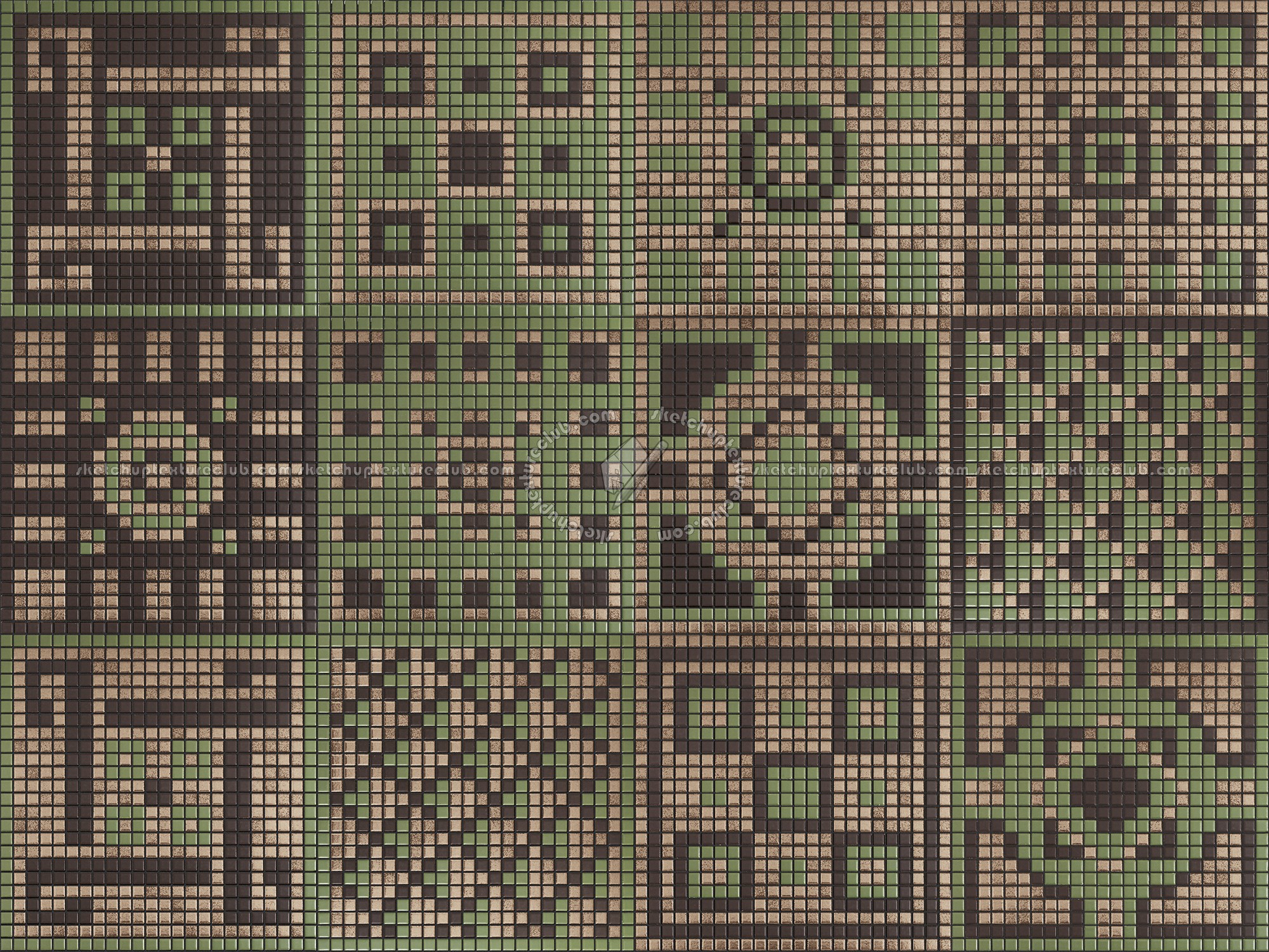 Textures   -   ARCHITECTURE   -   TILES INTERIOR   -   Mosaico   -   Classic format   -   Patterned  - Mosaico cm90x120 patterned tiles texture seamless 15081 (seamless)