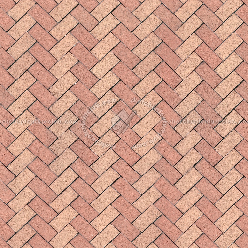 Textures   -   ARCHITECTURE   -   PAVING OUTDOOR   -   Terracotta   -   Herringbone  - Cotto paving herringbone outdoor texture seamless 16102 (seamless)