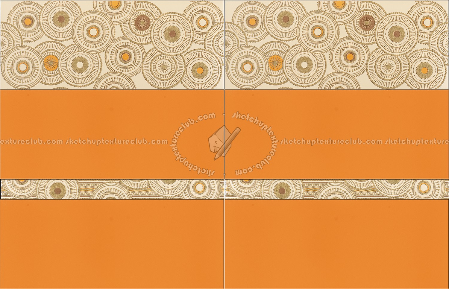 Textures - ARCHITECTURE - TILES INTERIOR - Coordinated themes - Series deco style tiles texture seamless 13950 (seamless)