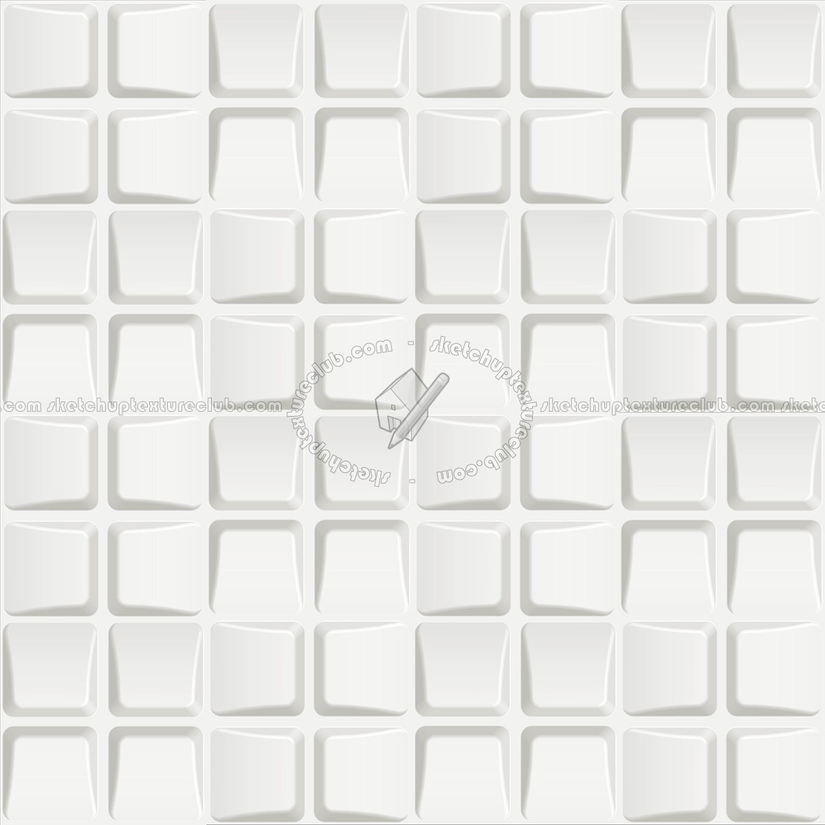 Textures   -   ARCHITECTURE   -   DECORATIVE PANELS   -   3D Wall panels   -   White panels  - White interior 3D wall panel texture seamless 02984 (seamless)
